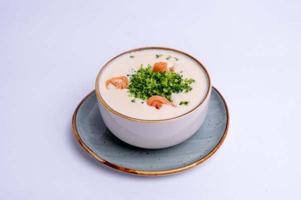 Broccoli Salmon Soup